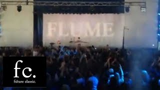 Flume playing HyperParadise remix live  Splendour in the Grass [upl. by Meares]