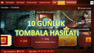 10 GÜNLÜK TOMBALA AÇILIŞI Metin2 GamePlay [upl. by Sinegra]