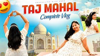 Visit to Taj Mahal full vlog explore richakka [upl. by Ardied]