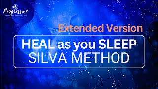 Sleep Meditation  Silva Method  All Night Body Healing Extended Version 11Hz Binaural Alpha Waves [upl. by Arretak]