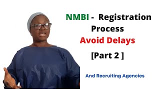 Application for recognition and registration Process With The NMBI Part 2 [upl. by Ruyle]