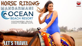 KOYELIYA  MANDARMANI  SEABEACH  HORSE RIDING  TRAVEL VLOG  ULLAS ENTERTAINMENT [upl. by Moor]