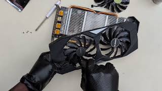 OverHeating GPU  Servicing Gigabyte RTX 2060 Super 8GB Graphics Card [upl. by Swayne710]