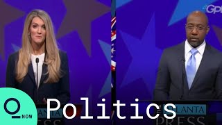 Georgia Senate Debate Kelly Loeffler Blasts Radical Liberal Raphael Warnock [upl. by Ahsinam216]