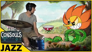 Floral Fury Cuphead Jazz Band Cover  The Consouls [upl. by Yluj]