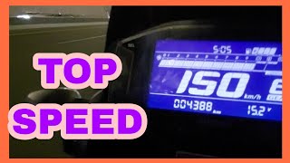 تسارع ادفنشر سوزوكي ٢٥٠ top speed suzuki vstrom 250sx [upl. by Telimay]