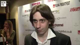 Rasmus Hardiker Interview Cockneys vs Zombies World Premiere FrightFest 2012 [upl. by Murray]