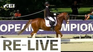 RELIVE  FEI Dressage European Championships for Ponies 2022  Team competition part 2 [upl. by Aneri]