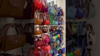 🌹👜 You Wont Believe This Longchamp Le Pliage Handbag Colorful Wall Display Transformation [upl. by Liartnod]