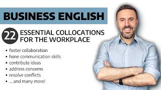 22 Essential English Collocations for Business Communication [upl. by Janine456]