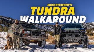 2022 Tundra Limited TRD OffRoad Walkaround with Last Line of Defense [upl. by Attelrahc]