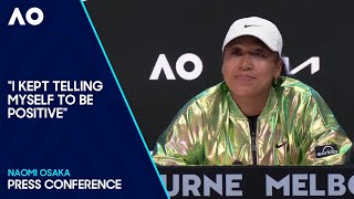 Naomi Osaka Press Conference  Australian Open 2024 First Round [upl. by Yensehc]