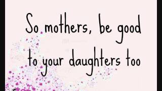 Daughters John Mayer Lyrics [upl. by Ellerehs730]