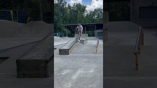 Ledgehubba florida skateboarding scoot flomotion scooting skatepark fyp scooty scootering [upl. by Zollie311]