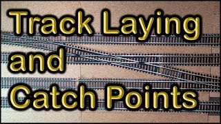 Track Laying and Catch Points at Chadwick Model Railway  79 [upl. by Stag]