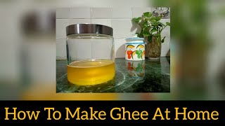 How To Make Ghee At Home shorts [upl. by Nikolaus597]