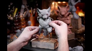 Sculpting Mouse Beastlord amp Badger Warder  David Petersen  Day 6 [upl. by Theis]