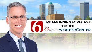 Friday MidMorning Forecast With Alan Crone [upl. by Aliekat249]