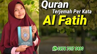 Review Quran Terjemah Per Kata  Quran Al Fatih [upl. by Ameg229]