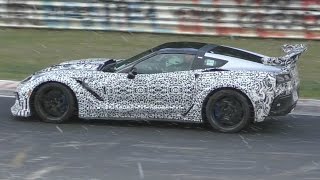 2018 Corvette ZR1 Testing on the Nürburgring [upl. by Hendel565]