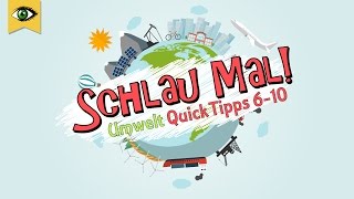 nachhaltig leben 610 Tipps für mehr Umweltschutz und Nachhaltigkeit im Alltag  Schlaumal [upl. by Berky]