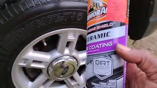 armorall ceramic tire coating still one of the best for under 6 bucks [upl. by Fiden]