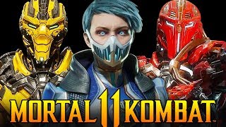 CYRAX SEKTOR  FROST ARE HERE  Mortal Kombat 11 Story Mode Part 2 [upl. by Ferdinanda620]