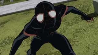 Ultimate Spiderman Miles Morales Music Video  Linkin Park  Breaking the Habit amv [upl. by Fred734]