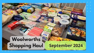 Woolworths Weekly Shopping Haul  3 September 2024 [upl. by Bollay165]