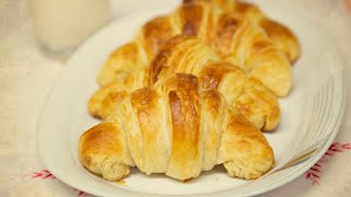 AUTÉNTICO Croissants francés con mantequilla [upl. by Oran258]