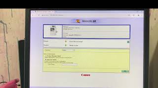 How to setup driver scan send for canon iR 2530253525452520 របៀបតំឡើងdriver scan [upl. by Enitsyrk]