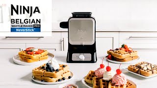 Ninja NeverStick PRO Belgian Waffle Maker Review Perfect Waffles Every Time  Best Waffle Maker [upl. by Adriaens]