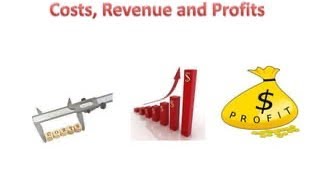 Economics IGCSEBusiness Costs Revenue and Profits [upl. by Chimene72]