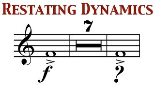 Orchestration Question 16 Restating Dynamics [upl. by Romney200]