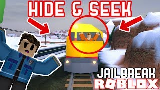 JAILBREAK HIDE AND SEEK GLITCHES  Roblox Jailbreak Glitch Hide and Seek [upl. by Hephzipah]