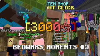 BEDWARS MOMENTS OF ALL TIME 3 [upl. by Martyn]