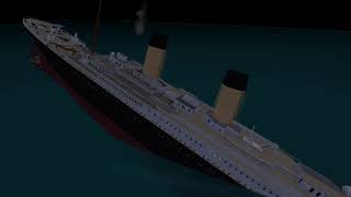 Roblox Titanic OST 1  Track 5  quotLights Outquot [upl. by Eseryt474]