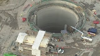 Inside Londons Massive Sewer Tunnel Project [upl. by Cony72]