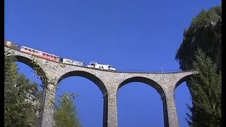 Swiss Railway Journeys  RhB Arosa Line [upl. by Nievelt954]