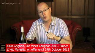 Alain Grignon Carignan Vieilles Vignes 2011 France wine review [upl. by Annayek]