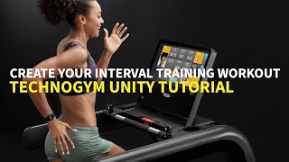 Create an Interval Training Profile workout  Technogym UNITY Tutorial [upl. by Seen]