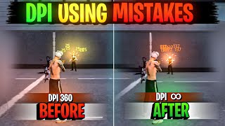 USE THIS 🤫  SECRET DPI  FOR HEADSHOT  Free fire best “DPIquot settings [upl. by Cam275]