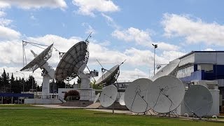 Aprestan el ARSAT 1 desde estación terrena en Benavídez para viaje al espacio [upl. by Haraj]