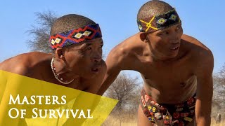 Reaching Remote BUSHMEN Tribes in Kalahari Documentary  Sebastian Tirtirau [upl. by Anirazc]