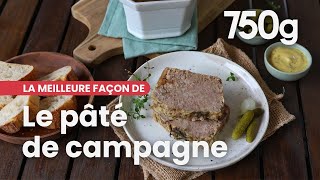 La meilleure façon de Réussir son pâté de campagne  750g [upl. by Vastah]