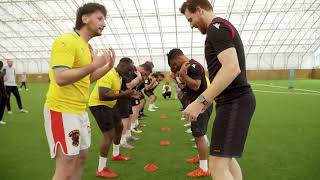 Palace Aid Training Crystal Palace Academy Part 2 [upl. by Mitchel478]