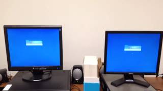 Dell optiplex 760 series running windows xp vs gateway computer running windows xp boot test [upl. by Yromem]