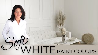 Best Soft White Paint Colors  Interior Design [upl. by Seitz503]