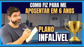 COMO CONQUISTEI A MINHA APOSENTADORIA EM APENAS 6 ANOS DEPOIS DE COMEÇAR A INVESTIR FAÇA UM PLANO [upl. by Ellehcem]