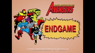 Avengers TV Cartoon 1960s  Endgame Episode [upl. by Ludba]